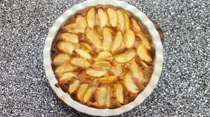 Воздушная шарлотка без глютена