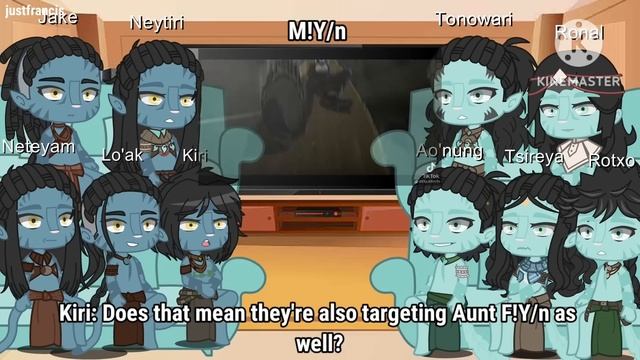 Avatar: The Way of Water react to Y/n || justfrancis || смотреть онлайн