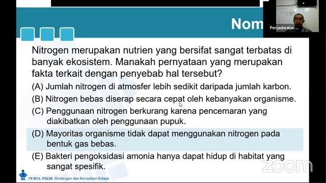 BIOLOGI TH 3 KELAS 12 IPA PEMBELAJARAN JARAK JAUH смотреть онлайн