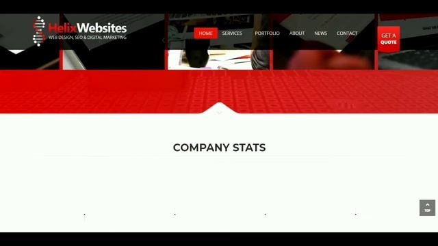 Sneak Peek of our new Animated Website Design by Helix Websites смотреть онлайн