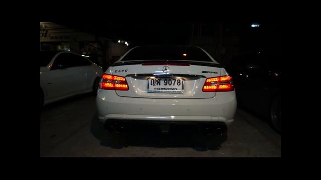 Mercedes Benz E250 W207 with MACH5 Performance exhaust ( Valvetronic ) смотреть онлайн