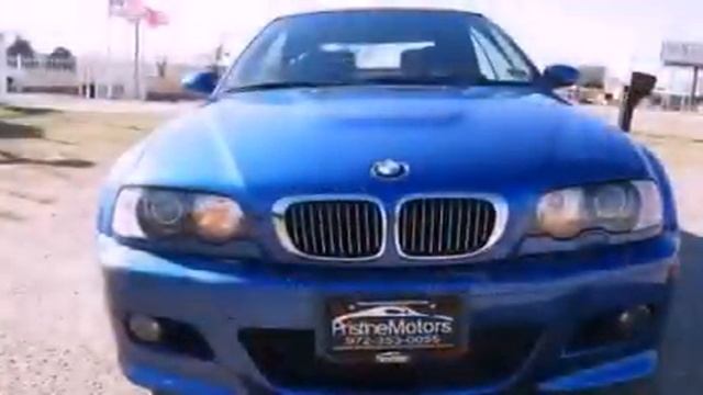 Preowned 2002 BMW M3 Lewisville TX 75057 смотреть онлайн