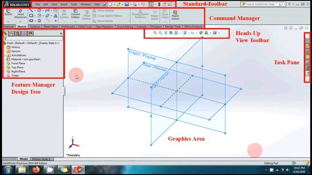 V002 | User Interface | SolidWorks | Chapter 1 | Introduction смотреть онлайн