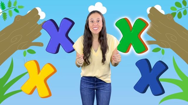 Letter X Song in Spanish - Letter Sounds by a Native Spanish Speaker | Spanish Alphabet Songs смотреть онлайн