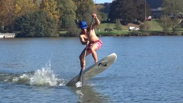 SUP Foil : Flat Water Take Off explained смотреть онлайн