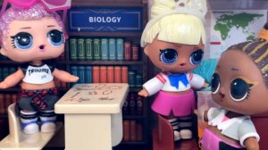 Куклы ЛОЛ Сдают ЭкзаМены С НовеньКими! LOL SURPRISE DOLL - Поступят ли в Школу??? Сюрприз