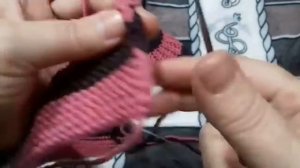 МК следки спицами.Очень хороши на ноге.