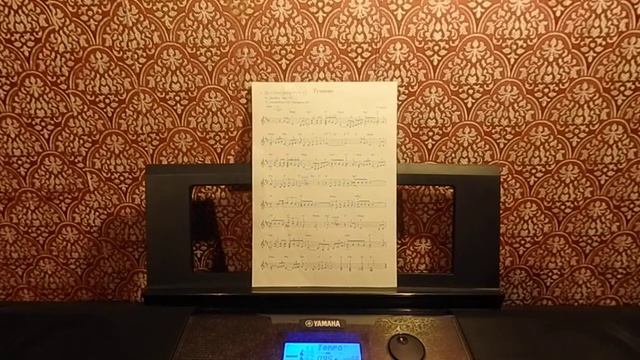 Ноты для синтезатора Э Гарнер Туманно смотреть онлайн