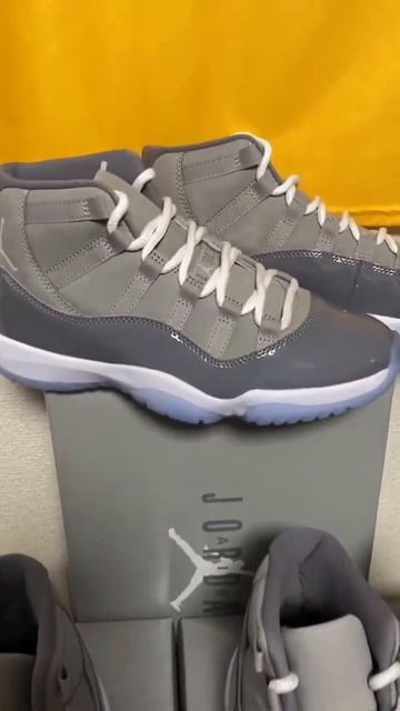 Jordan 11 Cool Grey смотреть онлайн