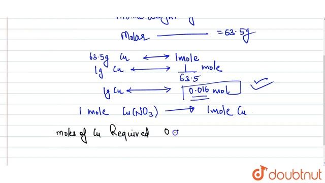 How many grams of `Cu(NO_(3))_(2)` would you need to take to get `1.00 g` of copper? ` смотреть онлайн