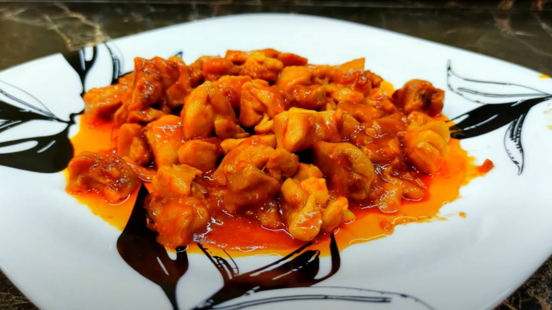 Курица Терияки. Без соуса терияки. Рецепт жареной курицы в соусе. смотреть онлайн