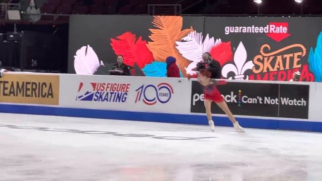 Alexandra Trusova SP Practice @ Skate America 2021