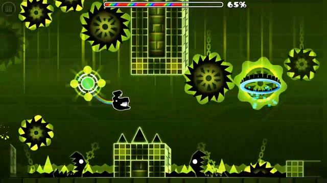 Geometry dash:Galaxy Purple (3 Coins) смотреть онлайн