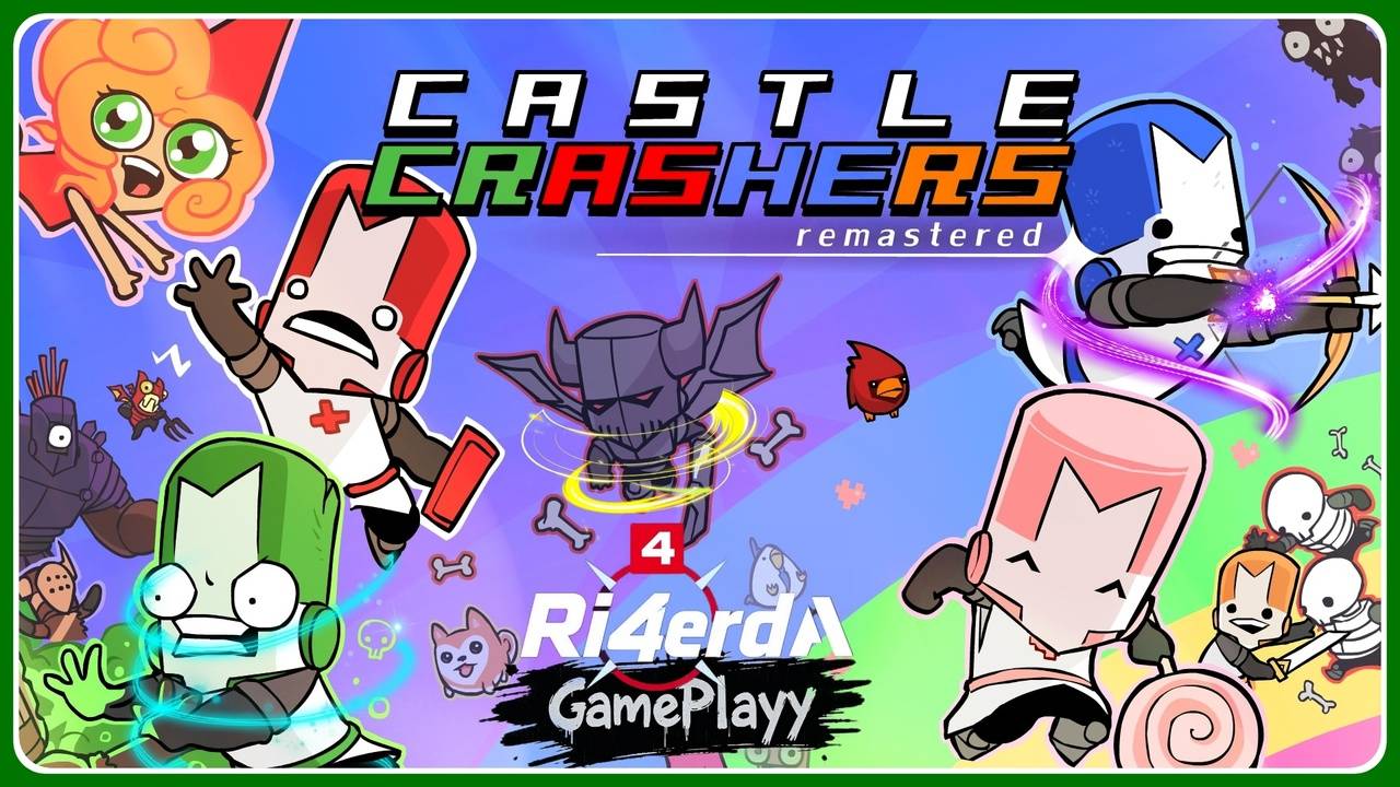 Castle Crashers: БЕЗУМНЫЙ КООП с ВОЙСОМ | Проходим вместе 🏰💥 #CastleCrashers смотреть онлайн