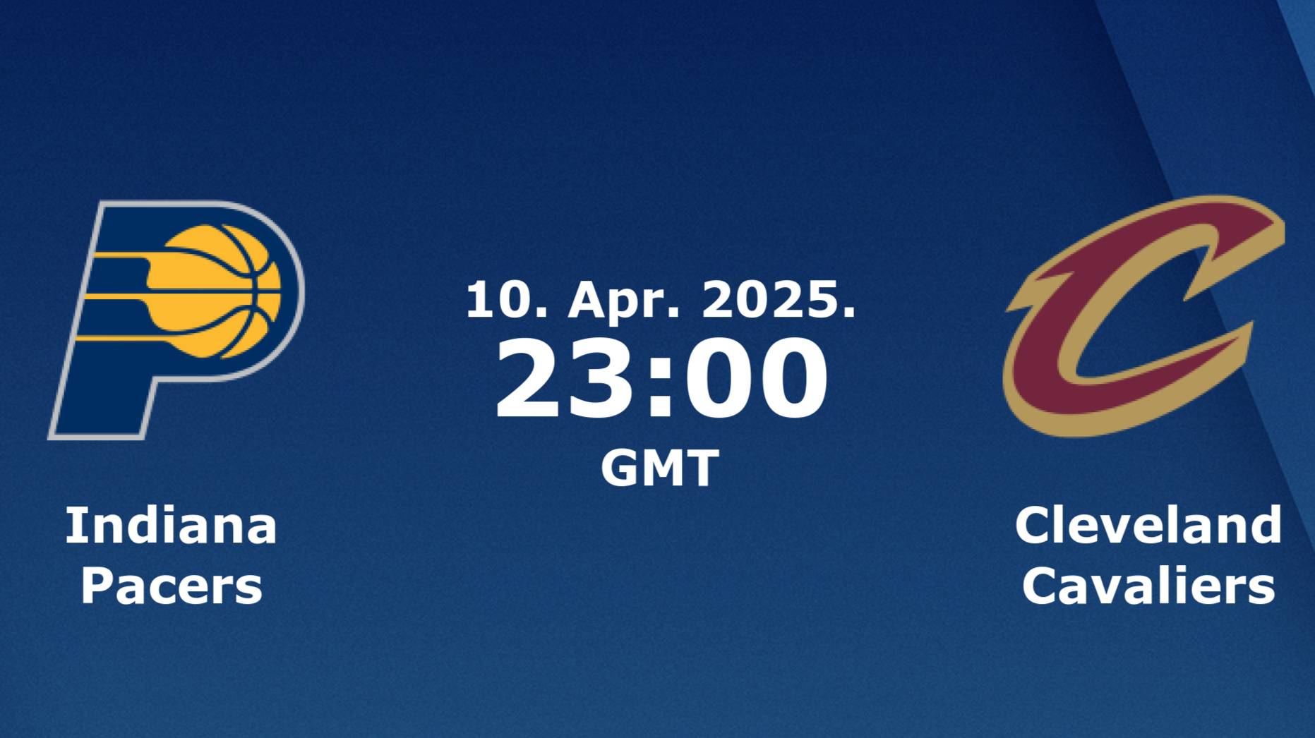 10.04.2025 | Индиана Пэйсерс — Кливленд Кавальерс | Pacers — Cavaliers