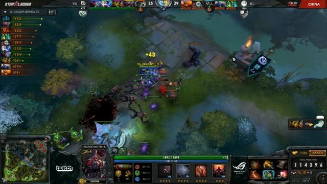 VG -vs- IG, SLTV China Season 11, Day 7, game 1 смотреть онлайн