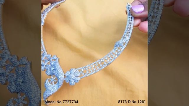 CZ Jewellery set online Shopping Wholesale Price in mumbai/manufacturing Jewellery @rjnjewels7254 смотреть онлайн