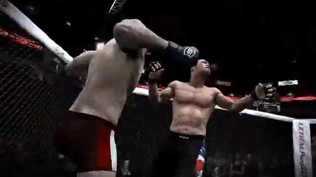 EA MMA ONLINE Bas Rutten vs. Dan Henderson brutal counter KO смотреть онлайн
