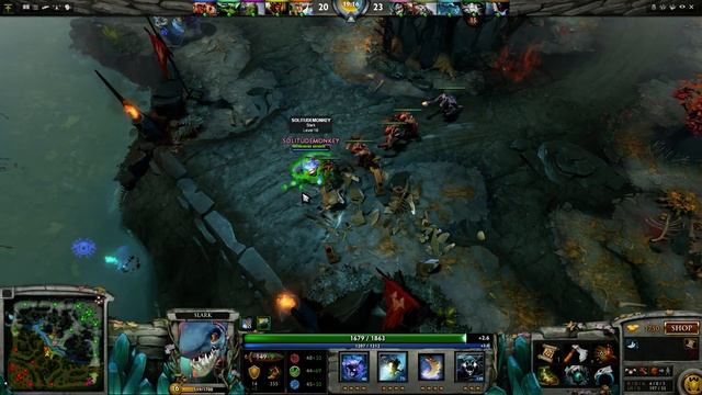 Miracle- Slark 8062 MMR Ranked Match Dota 2 смотреть онлайн