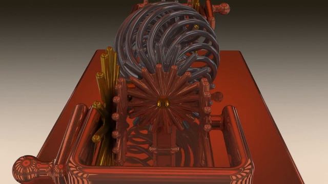 Differential Machine - A SolidWorks PhotoView 360 Rendering смотреть онлайн