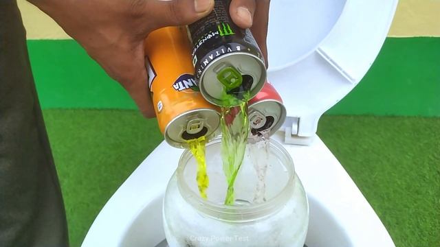 Colorful Mini Balls VS Coca Cola Zero, Pepsi Max, Fanta, Didi, Fruko and Mentos in the toilet смотреть онлайн