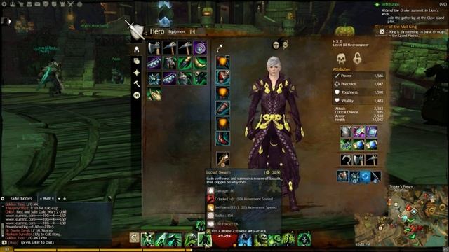 Guild Wars 2: Necromancer Tank Well Dungeon Build смотреть онлайн