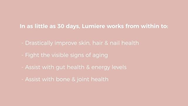VANI-T | Lumiere Collagen Beauty Peptides смотреть онлайн
