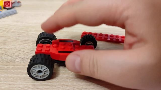 Собираем гоночную машину из Лего смотреть онлайн