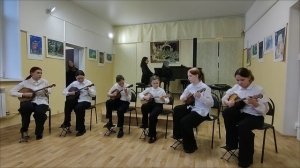 Ансамбль «Скоморохи», « Отрадненская ДШИ», Лен. обл.,В.Дитель, О.Моисеева «То не ветер ветку клонит»