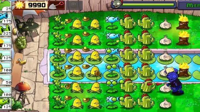 Plants vs Zombies || LAST STAND GAMEPLAY | Plants vs All Zombies смотреть онлайн