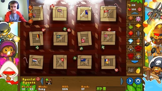 I AM A RANK 27 BLOON POPPER!!||Bloons TD5 part 13 смотреть онлайн