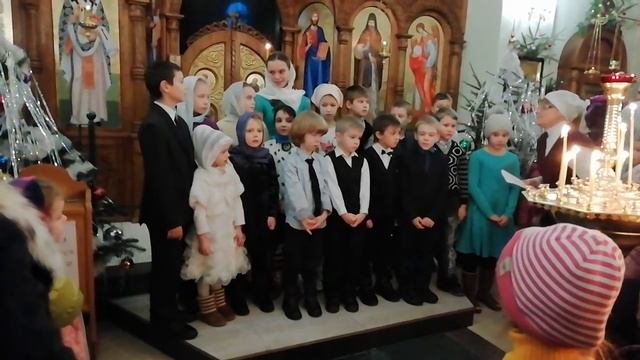 1 часть выступления Воскресной школы смотреть онлайн