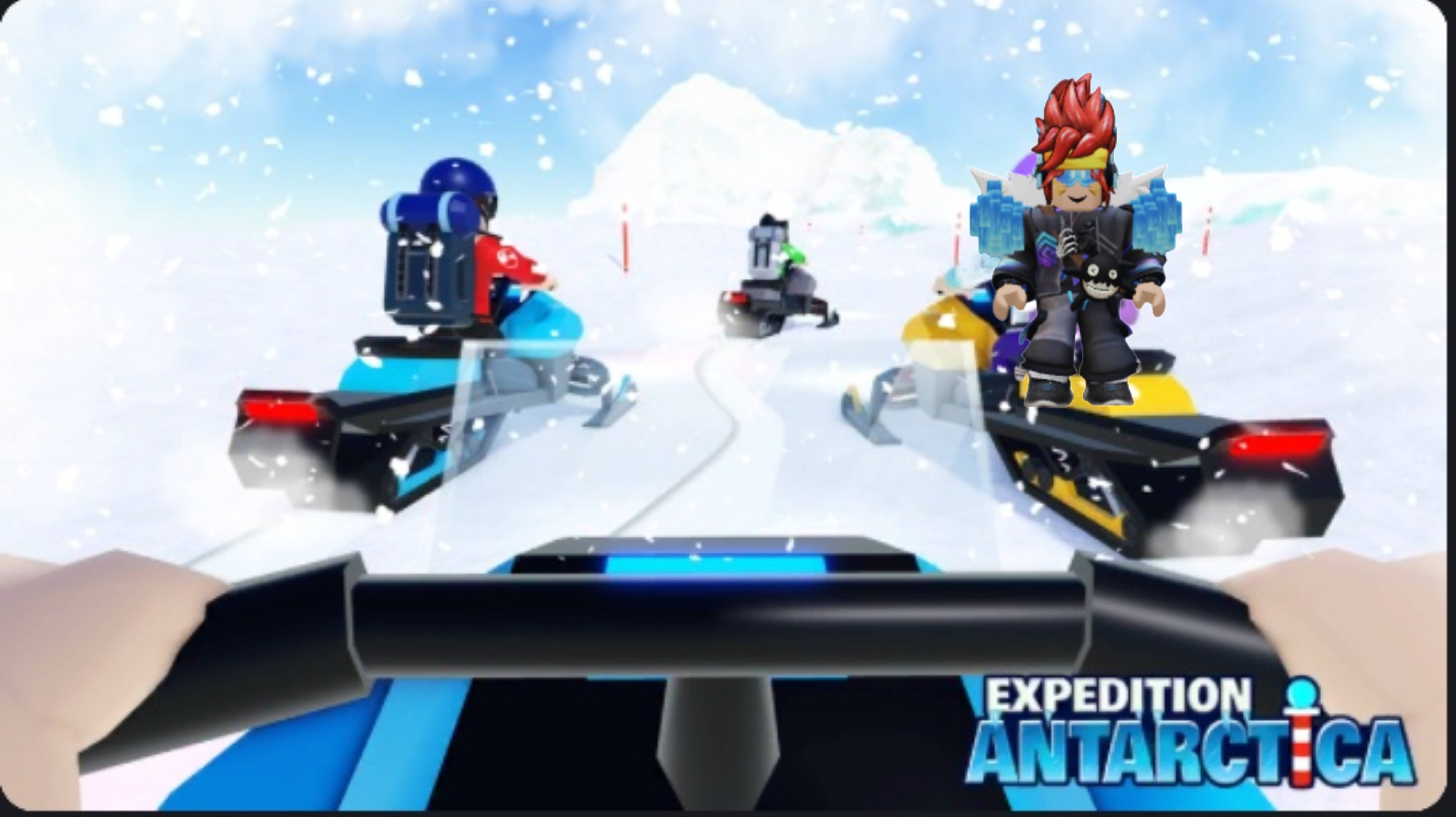 Отправился в Экспедицию в Антарктиду в Roblox!