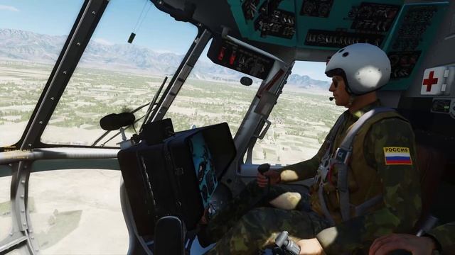 DCS World | Панджшерское ущелье | Экипаж Ми-8 смотреть онлайн