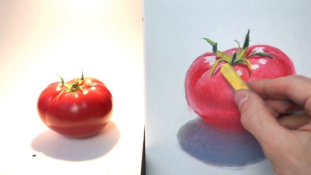 JAK NARYSOWAĆ SUPER-REALISTYCZNEGO POMIDORA PASTELAMI смотреть онлайн
