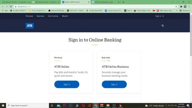 How to Login to ATB Financial Bank Online Banking Account 2021 смотреть онлайн