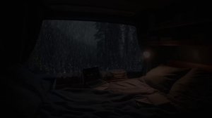 Шум дождя в машине. Черный экран и звуки дождя для крепкого сна