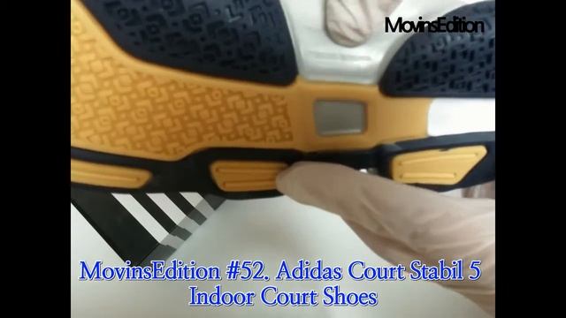 #52. Adidas Court Stabil 5 Indoor Shoes / 아디다스 코트 스테빌 5 인도어 운동화 스쿼시화 배드민턴화 탁구화 смотреть онлайн