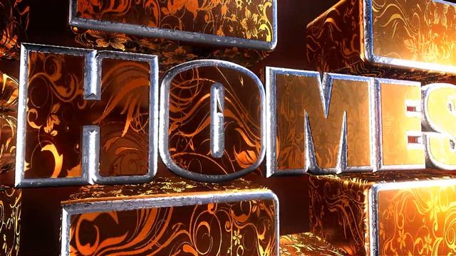 Golden flora 3d metallic logo intro смотреть онлайн