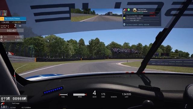 #43 | Assetto Corsa | Oulton Park | Porsche 911 RSR 4K смотреть онлайн