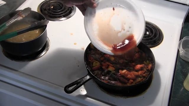 How to cook Steak with tomato gravy. смотреть онлайн