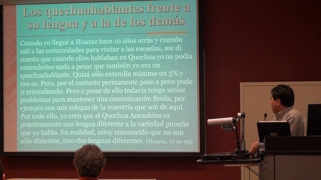 Julca Guerrero - Quechua Ancashino: ¿un idioma moderno? смотреть онлайн