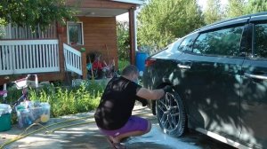 Отмываем Киа Оптима!