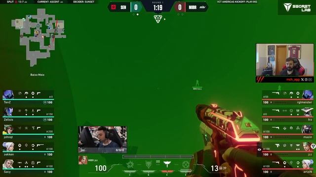 SACY vs BRASIL RUMO A VAGA NOS PLAYOOFS! MELHORES MOMENTOS: MIBR vs SENTINELS - VCT KICK OFF смотреть онлайн