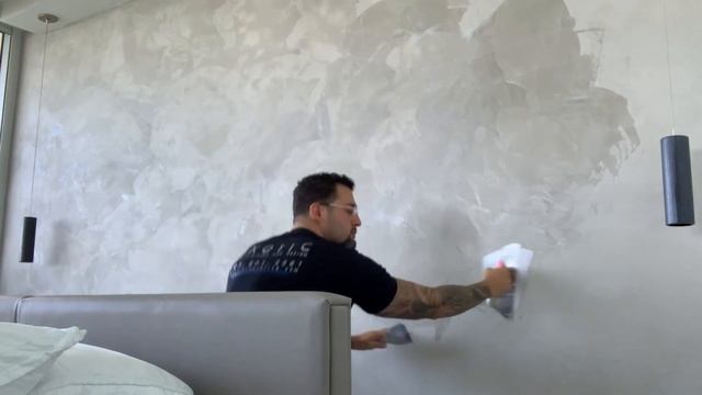 Venetian plaster wax application, learn how to control your trowel and you will do wonders, Exotic смотреть онлайн