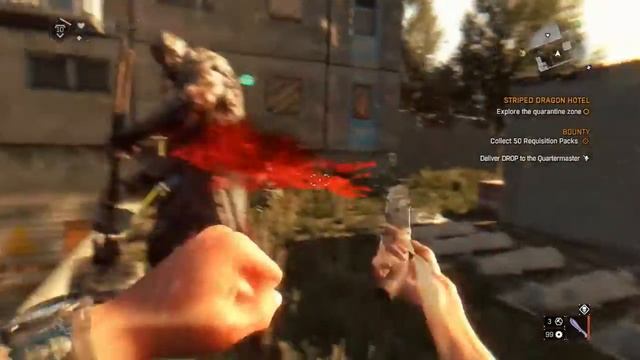 Playing Dying Light PC Game | Taking Down a Goon Zombie смотреть онлайн