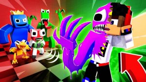 КАМУФЛЯЖНЫЕ ПРЯТКИ от РАДУЖНЫХ ДРУЗЕЙ в МАЙНКРАФТ ВИДЕО ТРОЛЛИНГ RAINBOW FRIENDS MINECRAFT Евгенбро