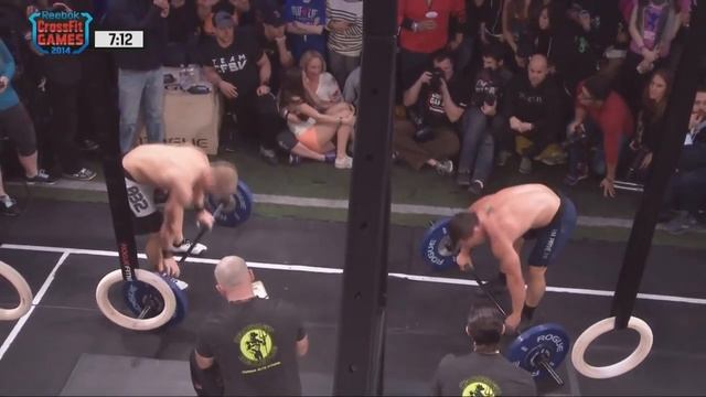 CrossFit Open 14.4 SCOTT PANCHIK vs JOSH BRIDGES смотреть онлайн