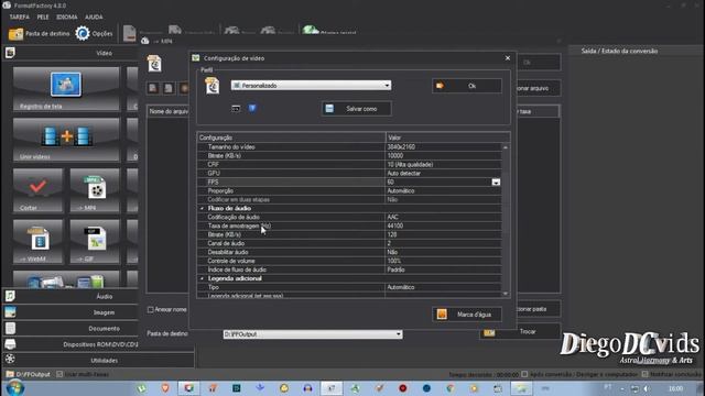 Usando O Format Factory 4.8.0.0 Como Conversor Multimídia