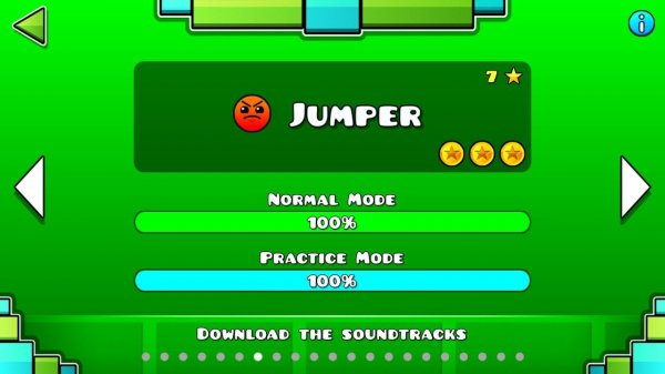 Geometry Dash - Jumper (Все Монеты)